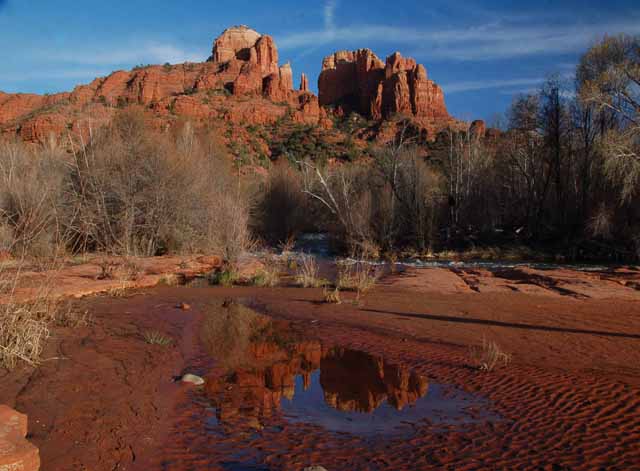 Cathedral Rock reflection